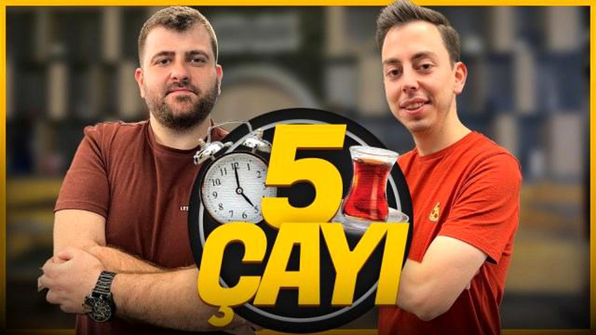 Teknoloji gündemini 5 Çayı\'nda konuşuyoruz!
