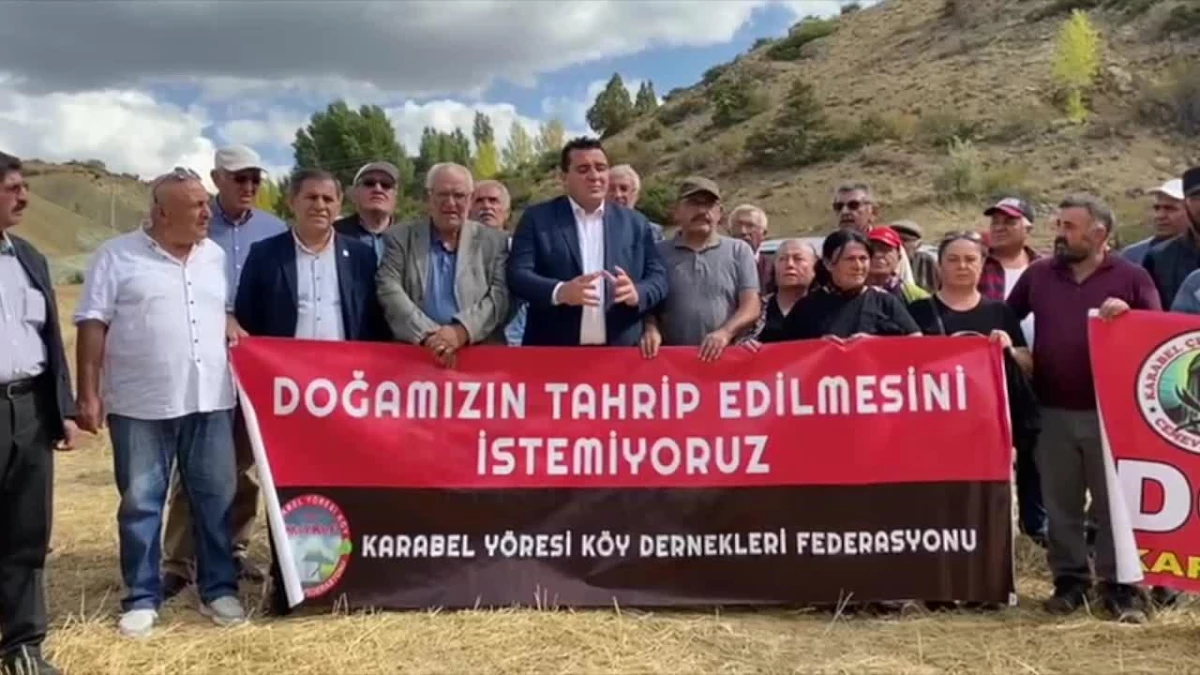 Ulaş Karasu\'dan Maden Protestosuna Destek: "Yer Altı Kaynakları Satılarak AKP İktidarı Ayakta Tutunmaya Çalışıyor"