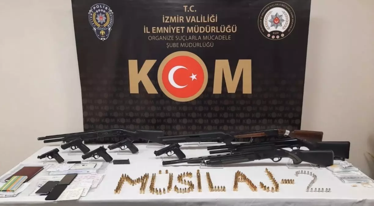KOM\'dan suç örgütlerine karşı "Müsilaj 2" operasyonu: 236 şüpheli tutuklandı, çok sayıda silah ele geçirildi