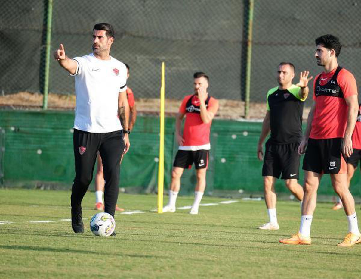 Hatayspor, Sivasspor maçı hazırlıklarını sürdürdü