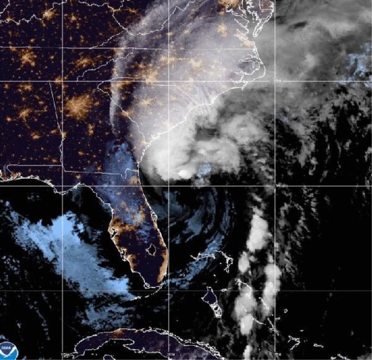 Ian fırtınası Florida\'daki yıkımdan sonra Carolina ve Virginia eyaletlerine ilerliyor