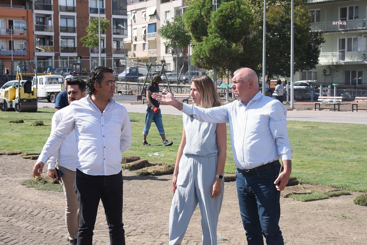 Kemalpaşa\'da Parklar Yenileniyor