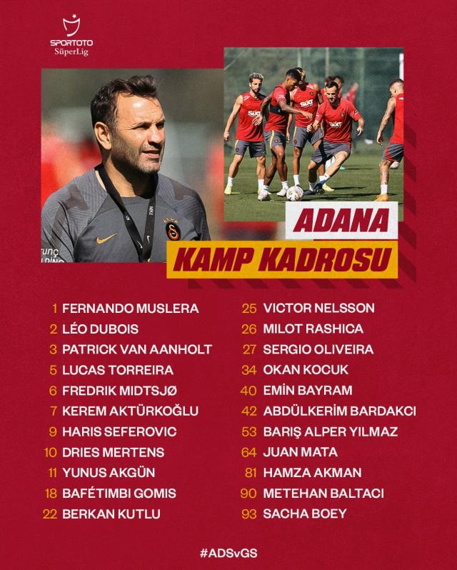 Son Dakika: Galatasaray'da sakatlık depremi! Icardi ve Yusuf Demir kadro dışı Son Dakika: Galatasaray'da sakatlık depremi! Icardi ve Yusuf Demir kadro dışı