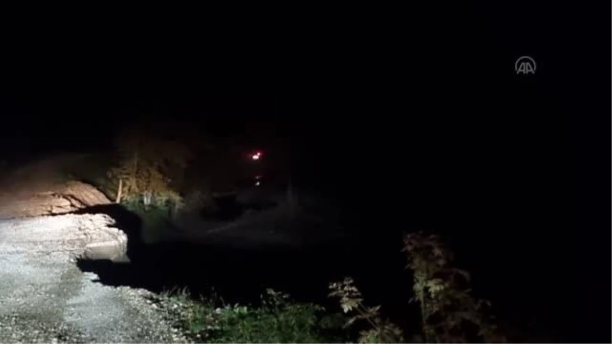 Düzce\'de uçuruma yuvarlanan ATV sürücüsü ekiplerin çabasıyla kurtarıldı