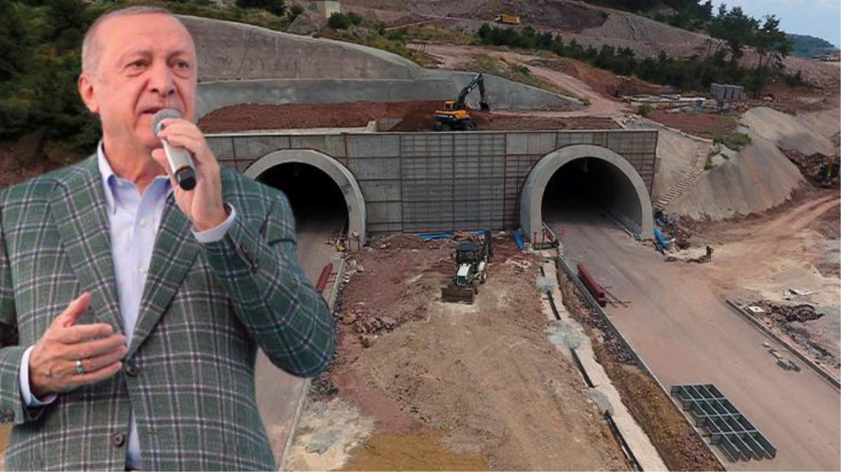 Cumhurbaşkanı Erdoğan açılışı Ekim ayında yapacak! Assos ve Troya Tünelleri ile 50 dakikalık yol 5 dakikaya inecek