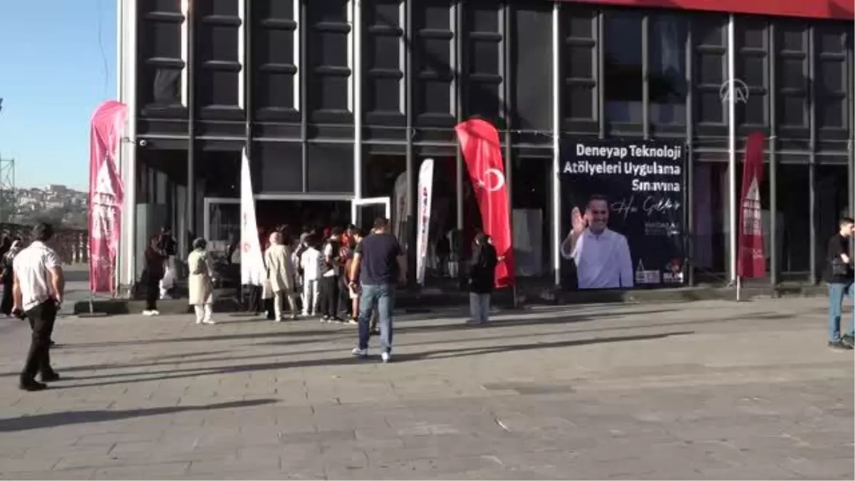 DENEYAP Türkiye Teknoloji Atölyeleri için İstanbul\'da uygulama sınavları başladı