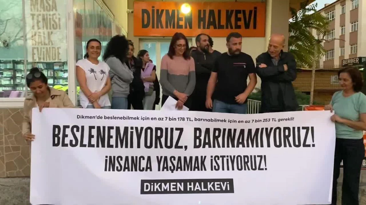 Halkevleri, Ankara Dikmen\'de 4 Kişilik Bir Ailenin Yaşam Maliyetini Açıkladı: 14 Bin 431 Lira