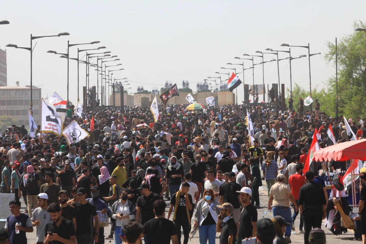 Irak\'ta "Ekim" gösterilerine hükümetten ağır müdahale! 50 kişi yaralandı