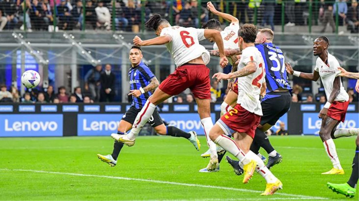 Inter, sahasında Roma\'ya 2-1 mağlup oldu! Milli futbolcuların performansı beğeni topladı