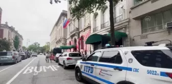 New York'taki Rus Konsolosluğu sprey boyayla tahrip edildi