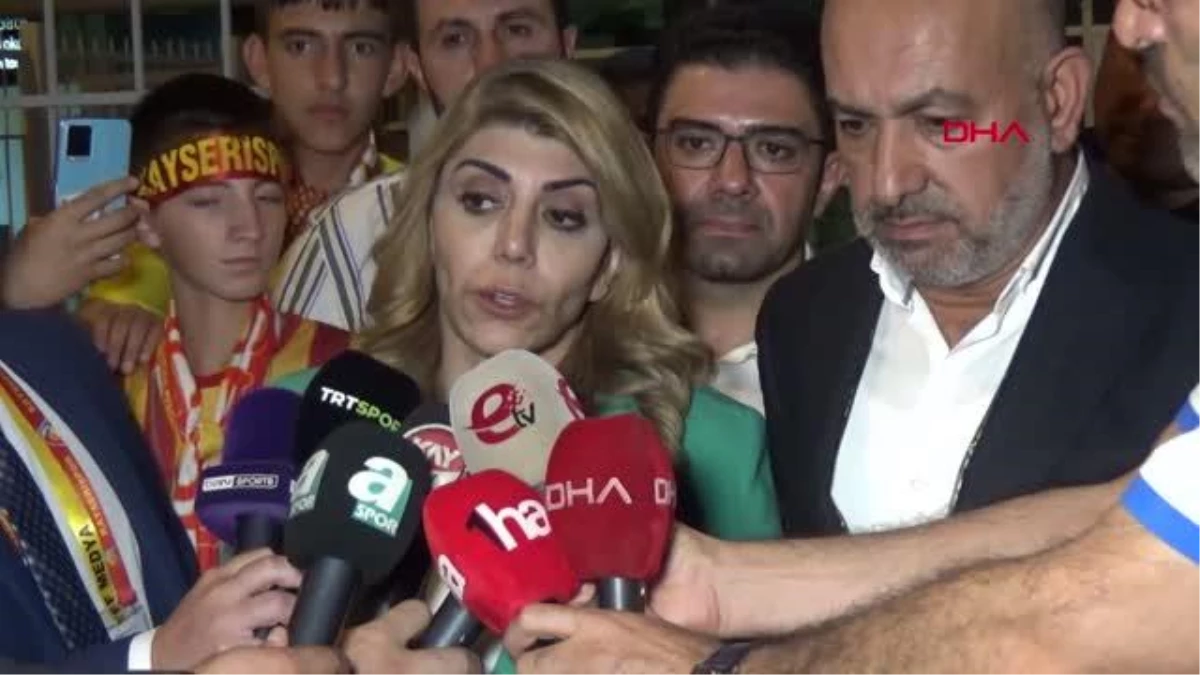SPOR Kayserispor Başkanı Berna Gözbaşı: Maç kazandık diye havaya girmesinler