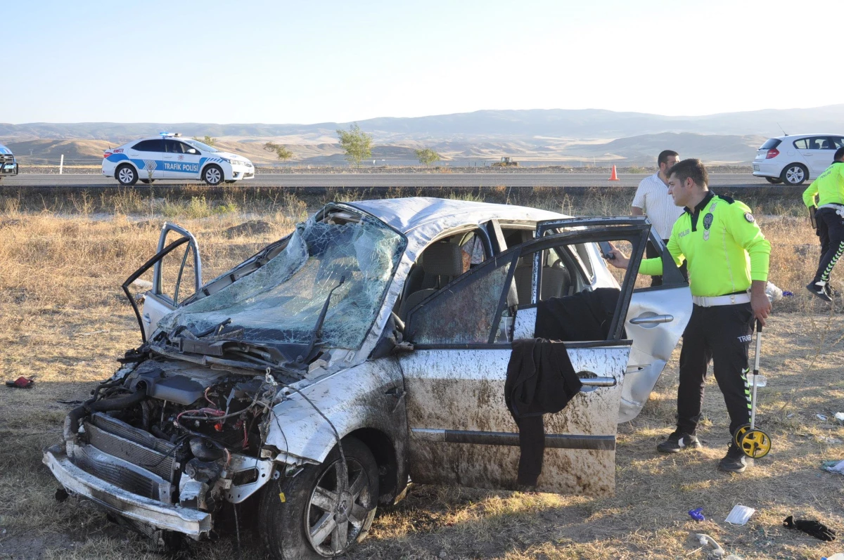 Yozgat\'ta devrilen otomobildeki 1 kişi öldü