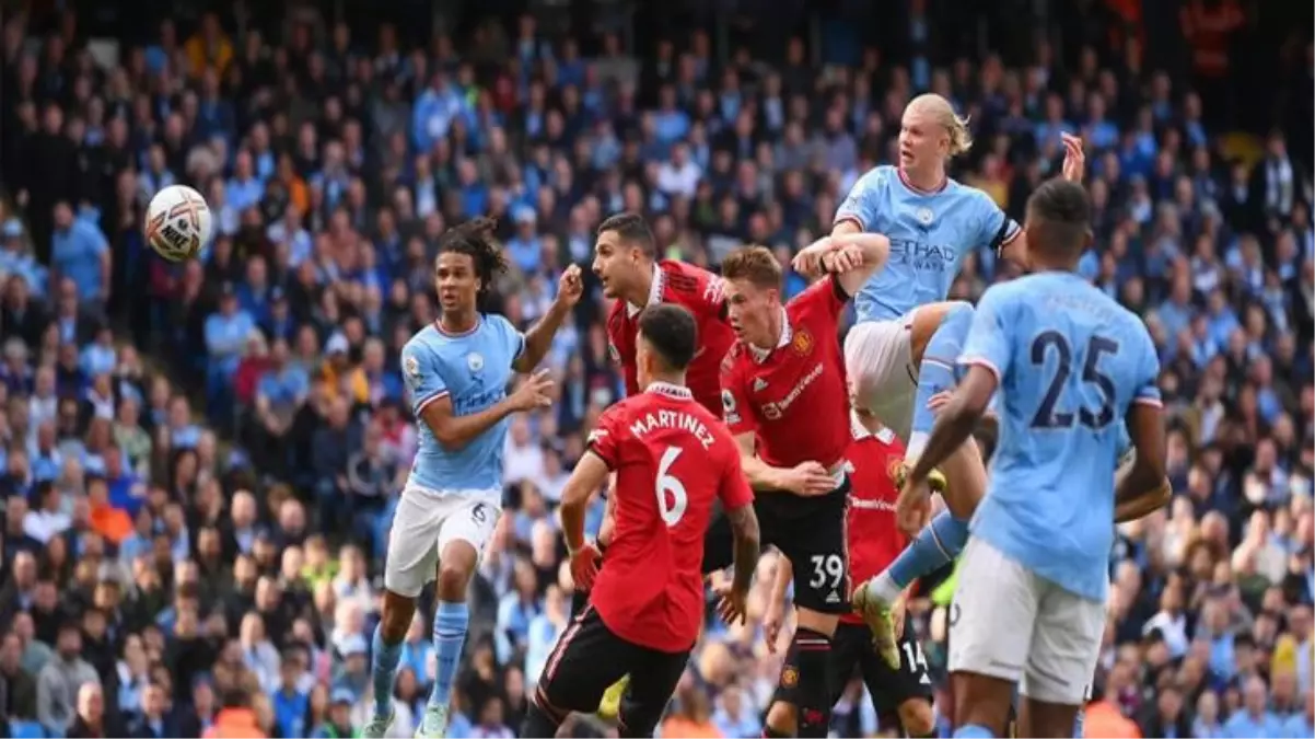 Manchester City, Manchester United\'ı 6-3 mağlup etti!