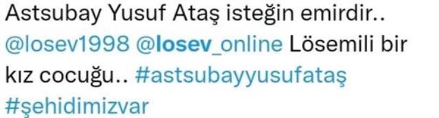 Elazığlı şehidin vasiyeti üzerine LÖSEV'e bağış yağdı Elazığlı şehidin vasiyeti üzerine LÖSEV'e bağış yağdı