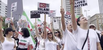 Los Angeles'da İranlı Mahsa Emini'nin ölümü protesto edildi