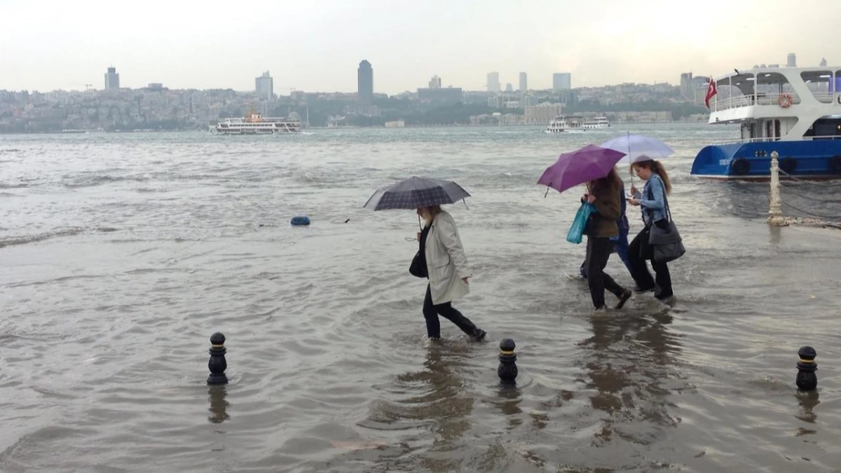 Meteorolojiden İstanbul dahil birçok kente sağanak uyarısı geldi