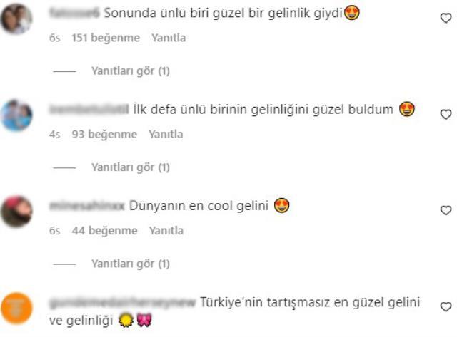 1 ay içinde düğün hazırlığı yapan Merve Boluğur'un gelinliğine beğeni yağdı! Herkes aynı yorumu yaptı