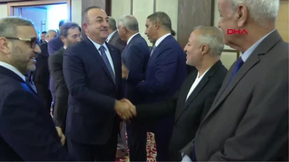 Çavuşoğlu başkanlığındaki Heyet, El-Meşri ile görüştü