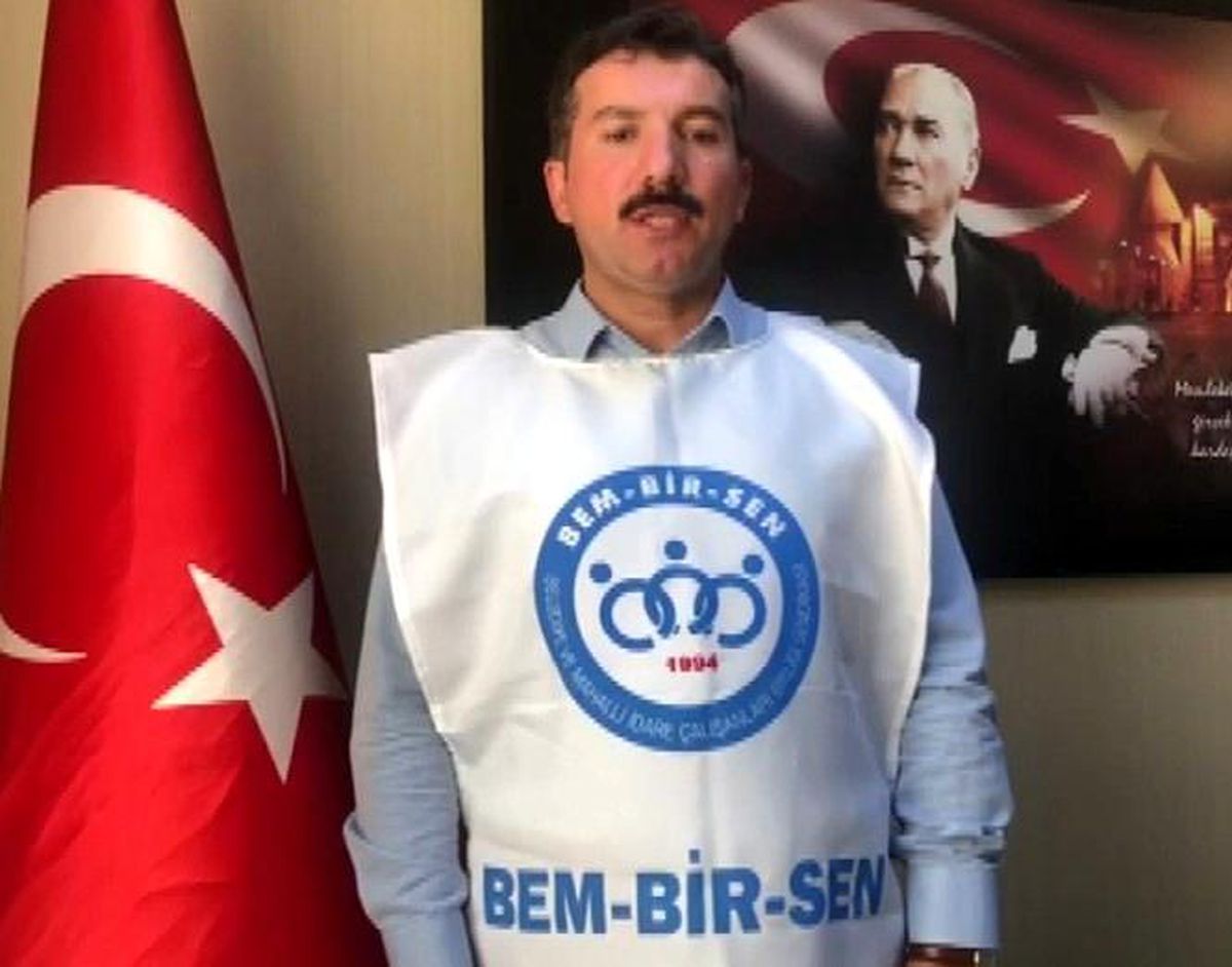 Kırşehir haberleri: Kırşehir\'de CHP\'li belediyeye bir tepki de Bem-Bir Sen\'den