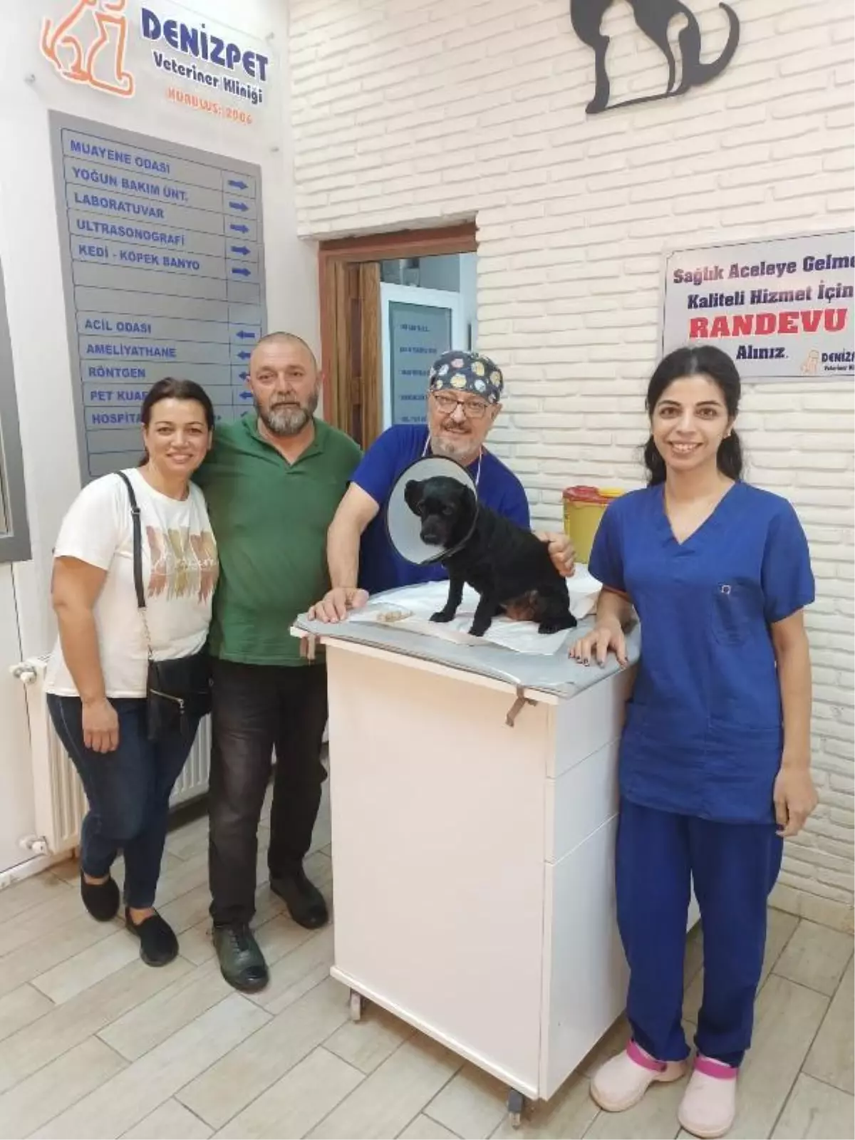 Köpeği \'Biber\'in mesanesinden 55 parça taş çıktı