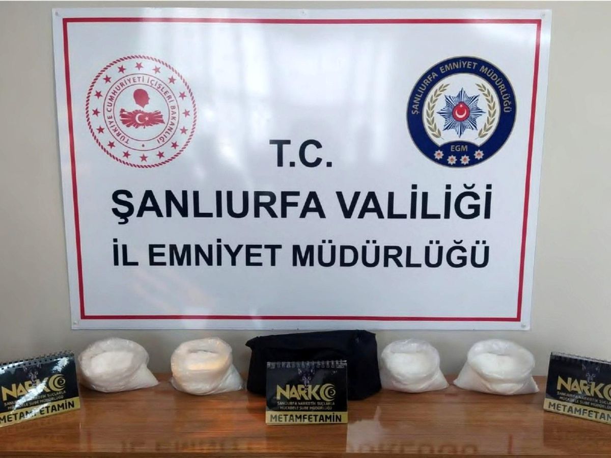 Şanlıurfa 3. sayfa: Şanlıurfa\'da 4 kilo uyuşturucu ele geçirildi