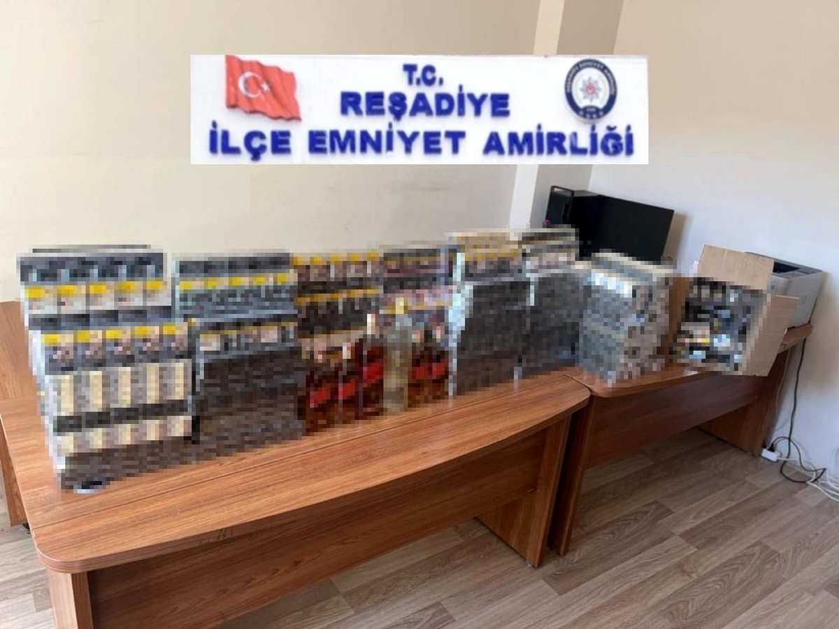 Tokat haber... Tokat\'ta çalınan para ve sigaralar ele geçirildi