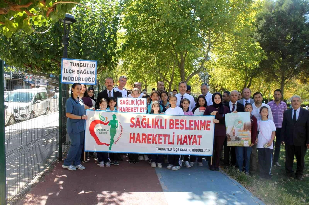 Turgutlu\'da Dünya Yürüyüş Günü etkinliği düzenlendi