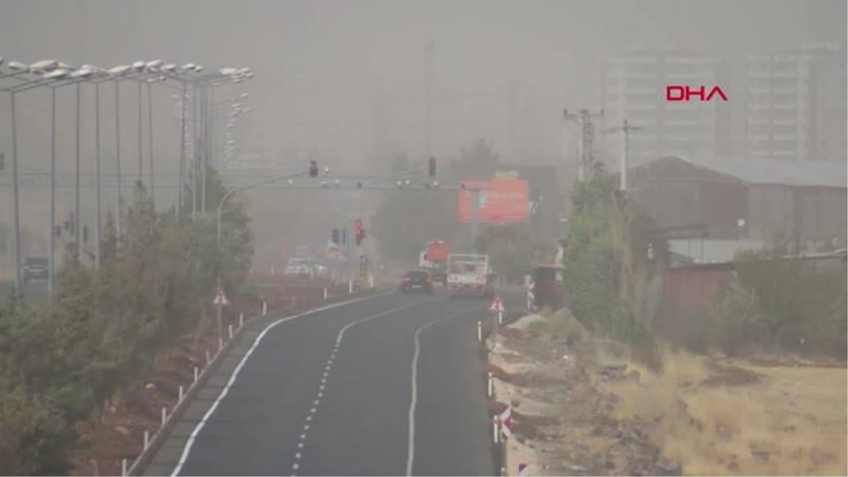 DİYARBAKIR VE MARDİN\'DE TOZ TAŞINIMI ETKİLİ OLDU