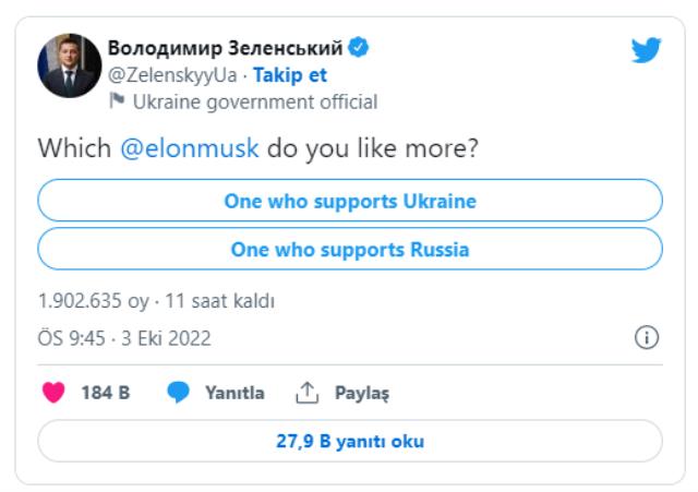 Elon Musk'ın sunduğu 'barış planı' Ukrayna lideri Zelenskiy'i küplere bindirdi
