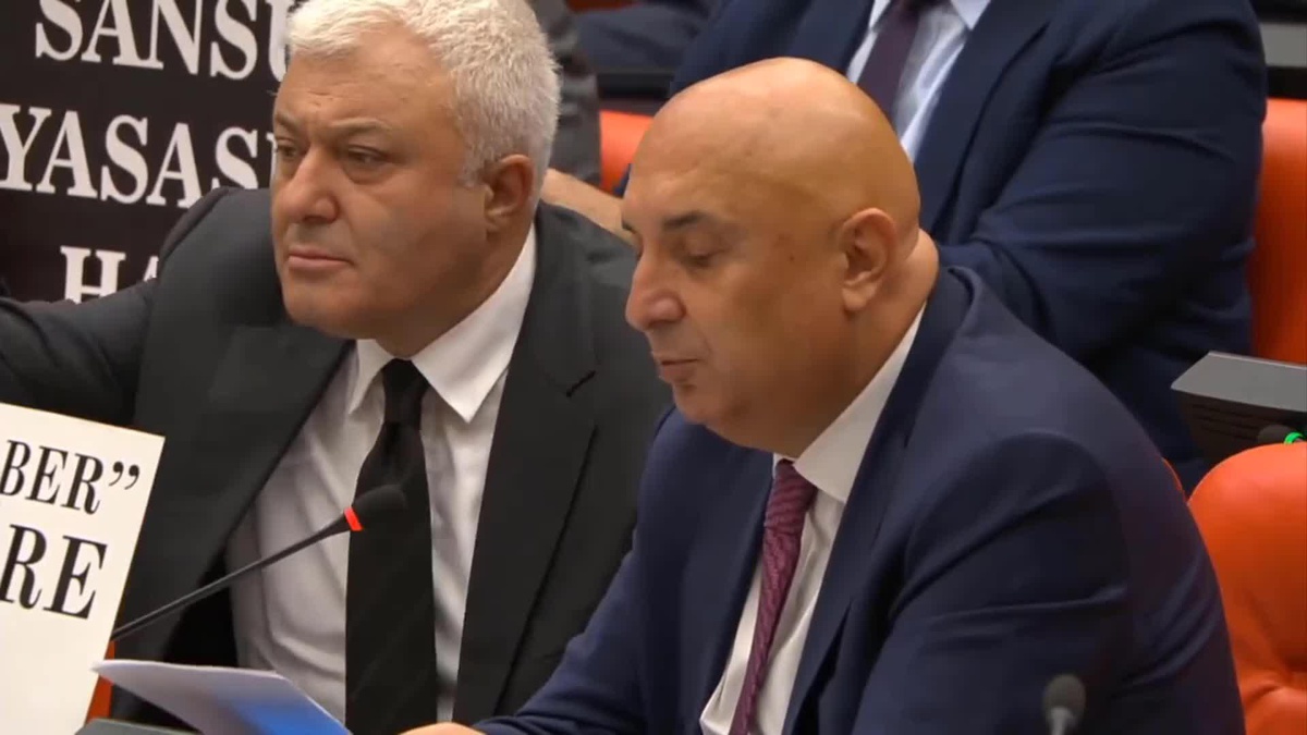 Engin Özkoç, TBMM Genel Kurulu\'nda: "Sansür Yasası\'nı da Ülkenin Gündemine Böyle Yabancı Meclis Yapısını da Kabul Etmiyoruz"