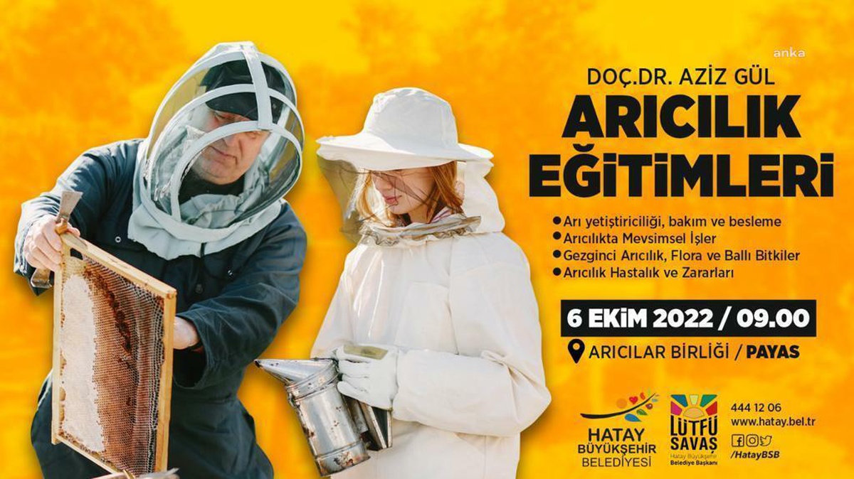 Hatay Büyükşehir\'den Kırsal Kalkınma Hedefli Eğitimler