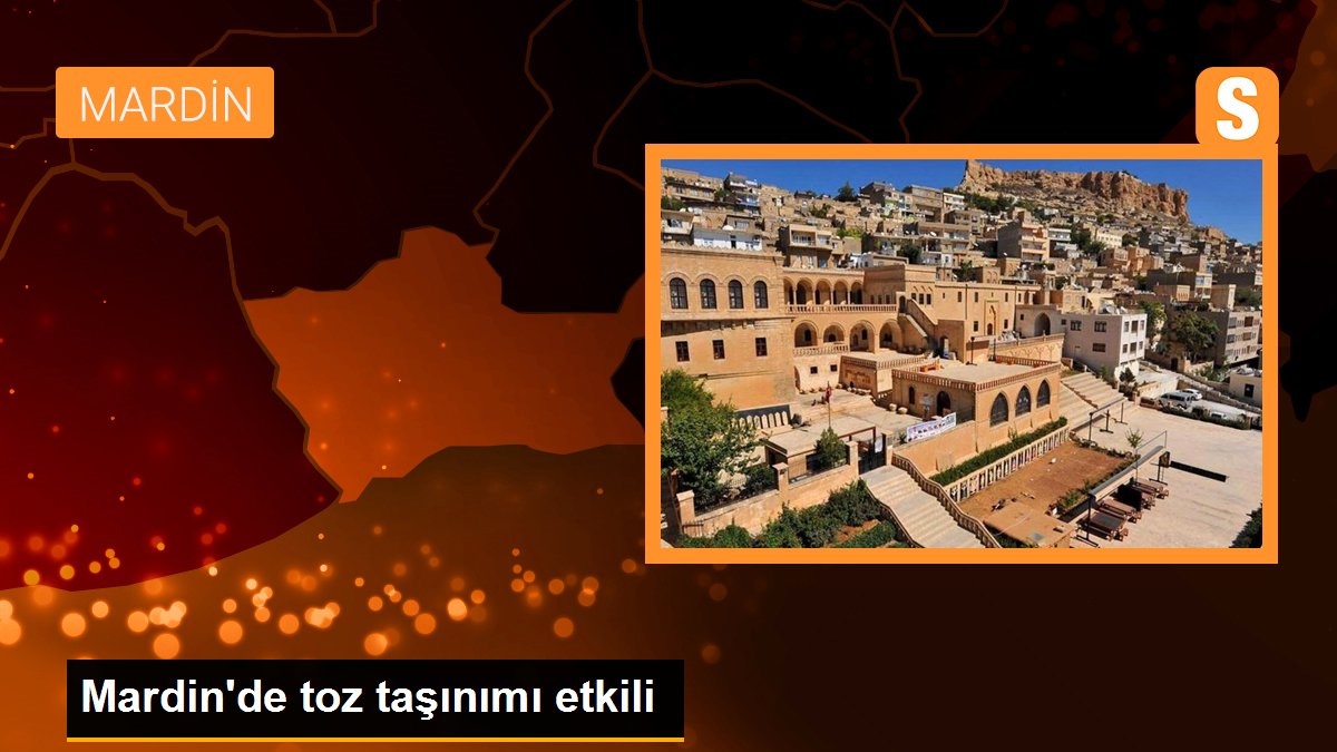 Mardin\'de toz taşınımı etkili