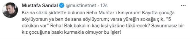 Mustafa Sandal... REHA MUHTAR'A MEYDAN OKUDU!