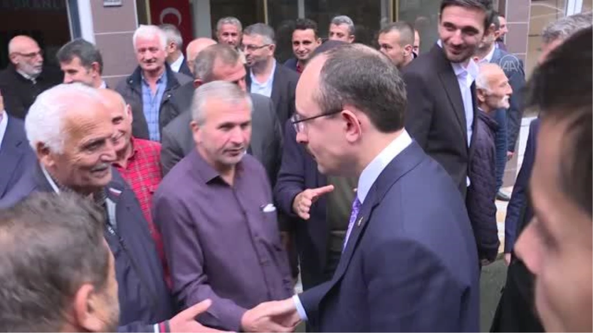 Ticaret Bakanı Mehmet Muş, Trabzon\'da bazı ilçelerde ziyaretlerde bulundu