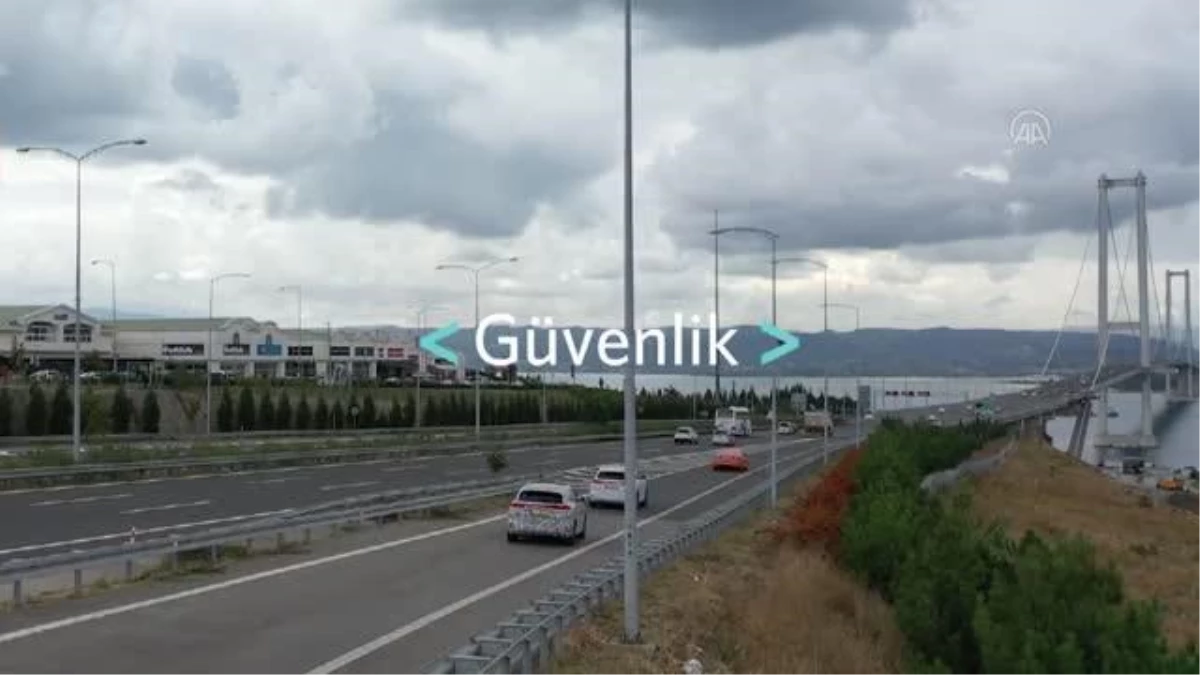 Türkiye\'nin yerli otomobili TOGG\'un test sürüşleri devam ediyor