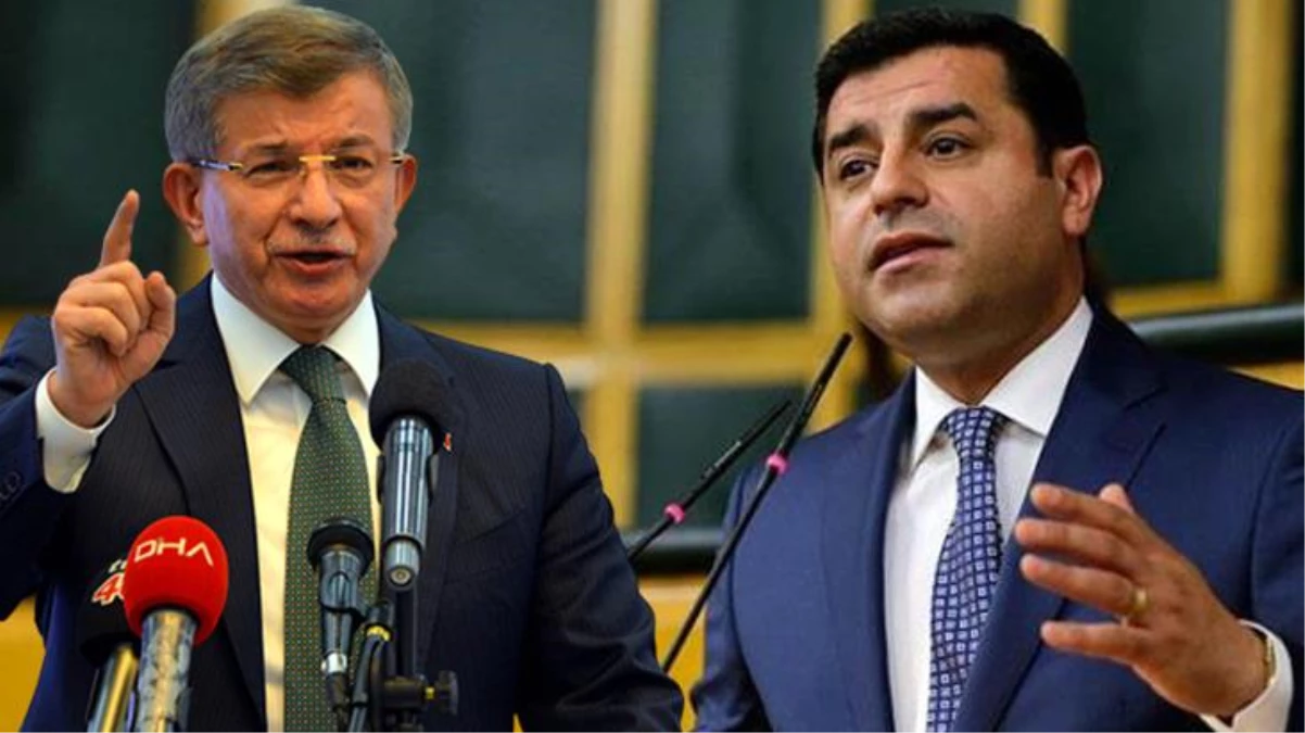 Gelecek Partisi lideri Ahmet Davutoğlu, Selahattin Demirtaş hakkındaki şikayetini geri çekti