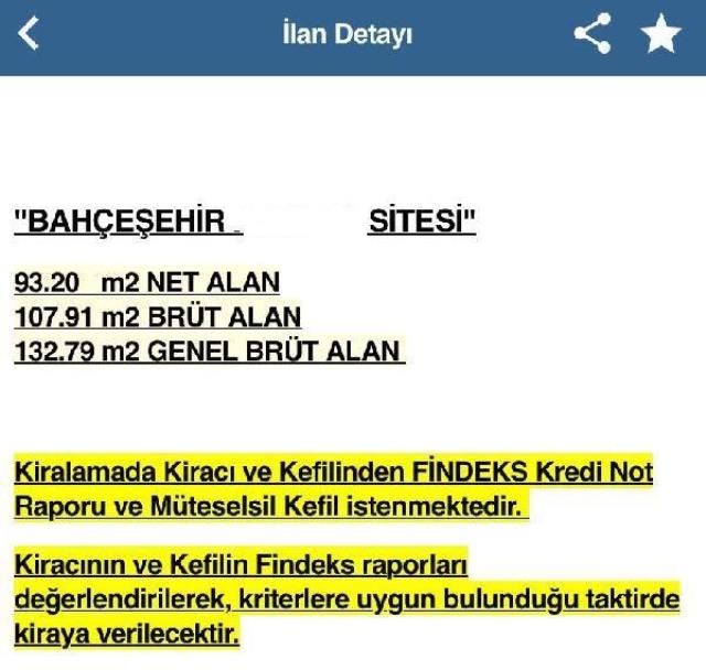 Bazı ev sahiplerinin kiracılardan maaş bordrosu ve kredi notu istemesi tepki topladı Bazı ev sahiplerinin kiracılardan maaş bordrosu ve kredi notu istemesi tepki topladı