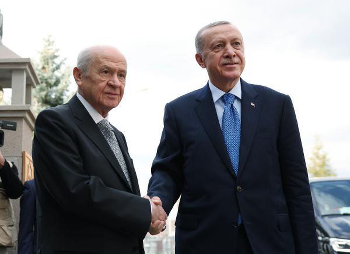 Erdoğan, Bahçeli ile görüştü (2)