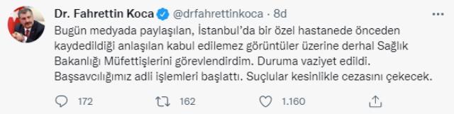 Hastanede yaşlı kadının yüzüne para saçan 2 sağlık personeli görevden alındı Hastanede yaşlı kadının yüzüne para saçan 2 sağlık personeli görevden alındı