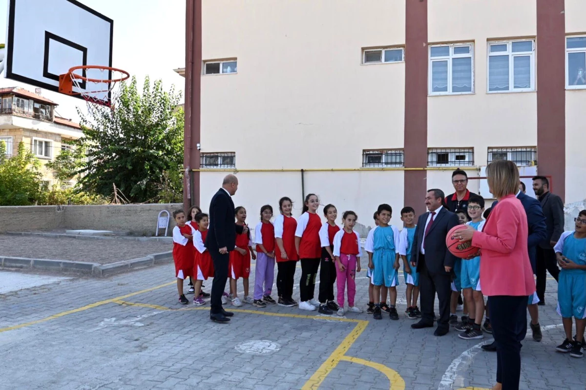 Nevşehir\'de "ilk potam, ilk basketim" projesinin tanıtımı yapıldı