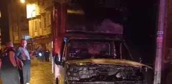 Son dakika haberleri! Kilis'te, kamyonet kundaklama iddiasına 1 gözaltı