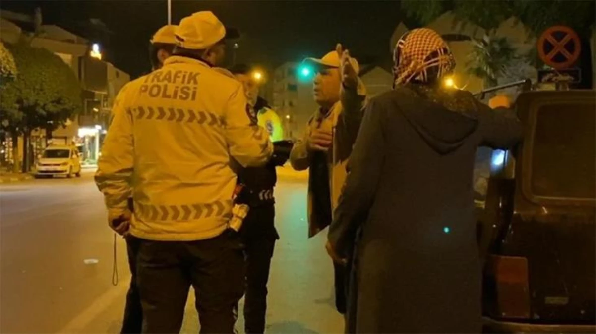 Polisin ceza yazdığı sürücü ile imtihanı! Zor anlar yaşattı