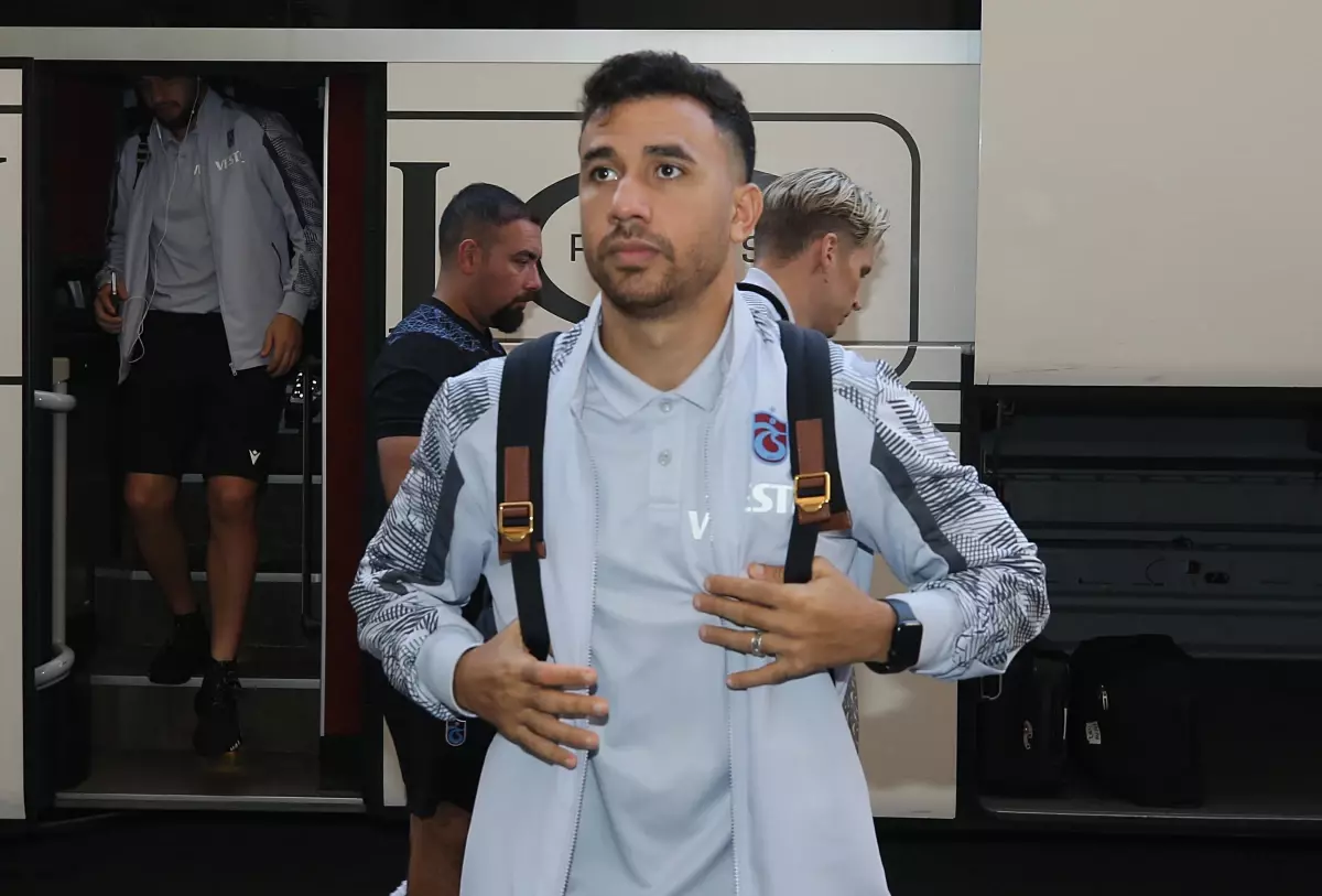 Trabzonspor kafilesi Monaco karşılaşması için Fransa'ya gitti