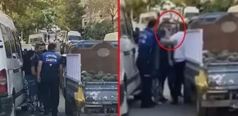 İstanbul Güngören'de zabıta ekibi, seyyar satıcıya ailesinin gözü önünde tokat attı! O anlar kameralara yansıdı