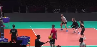A Milli Kadın Voleybol Takımı, Amerika maçı hazırlıklarını tamamladı
