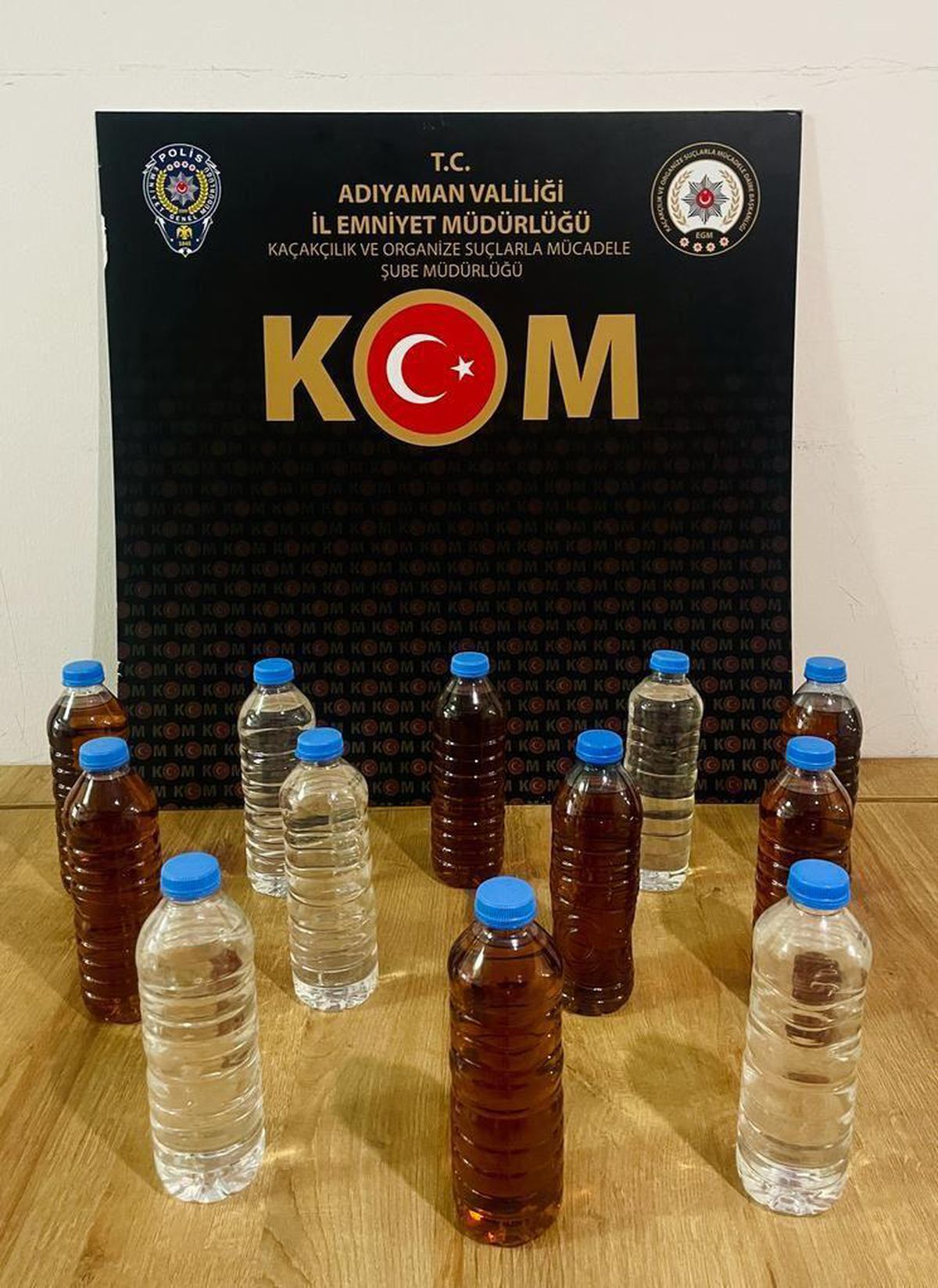 Adıyaman haberleri! Adıyaman\'da sahte içki operasyonunda bir şüpheli gözaltına alındı