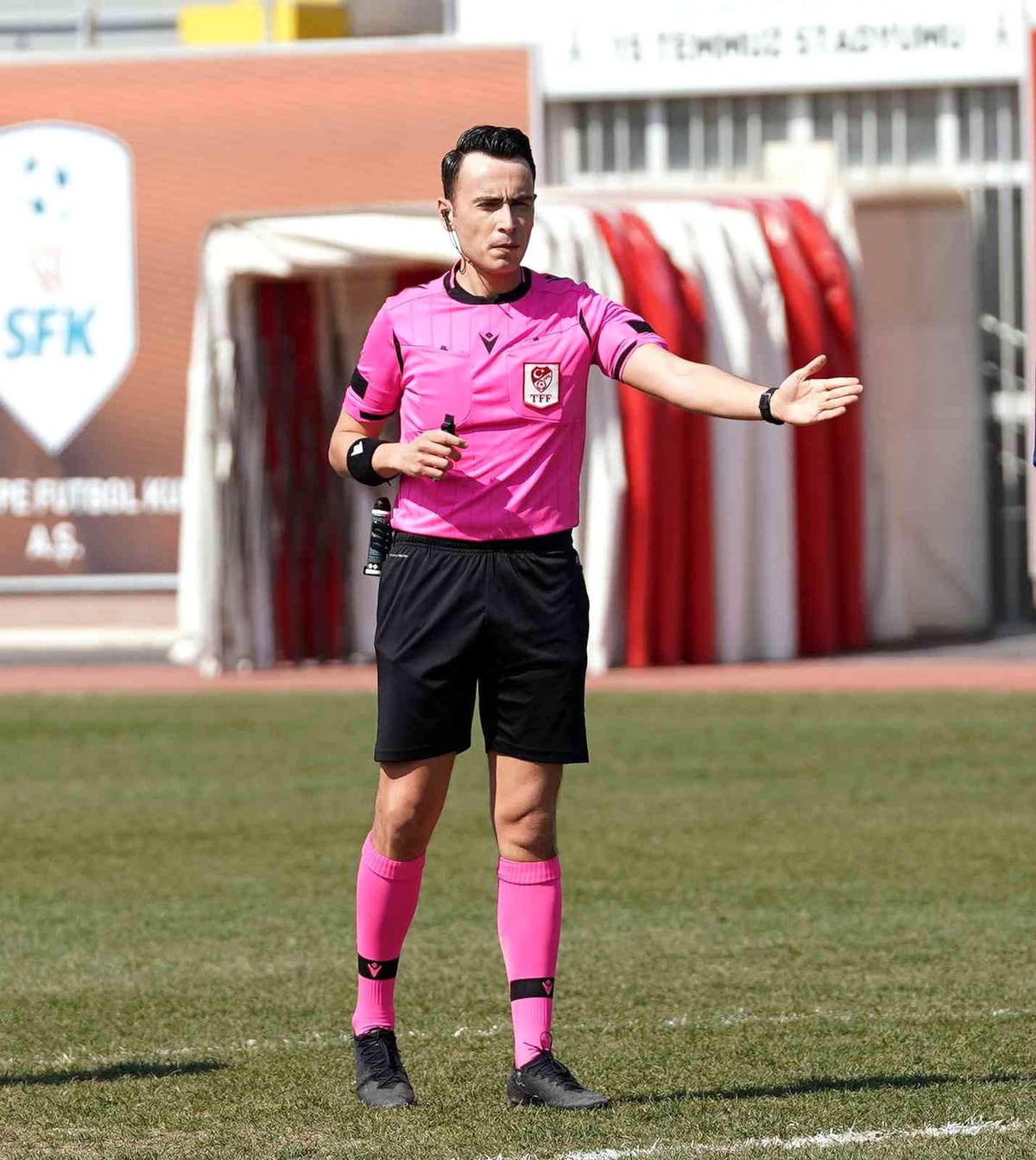 Altay Çaykur Rizespor maçının hakemi Abdullah Buğra Taşkınsoy