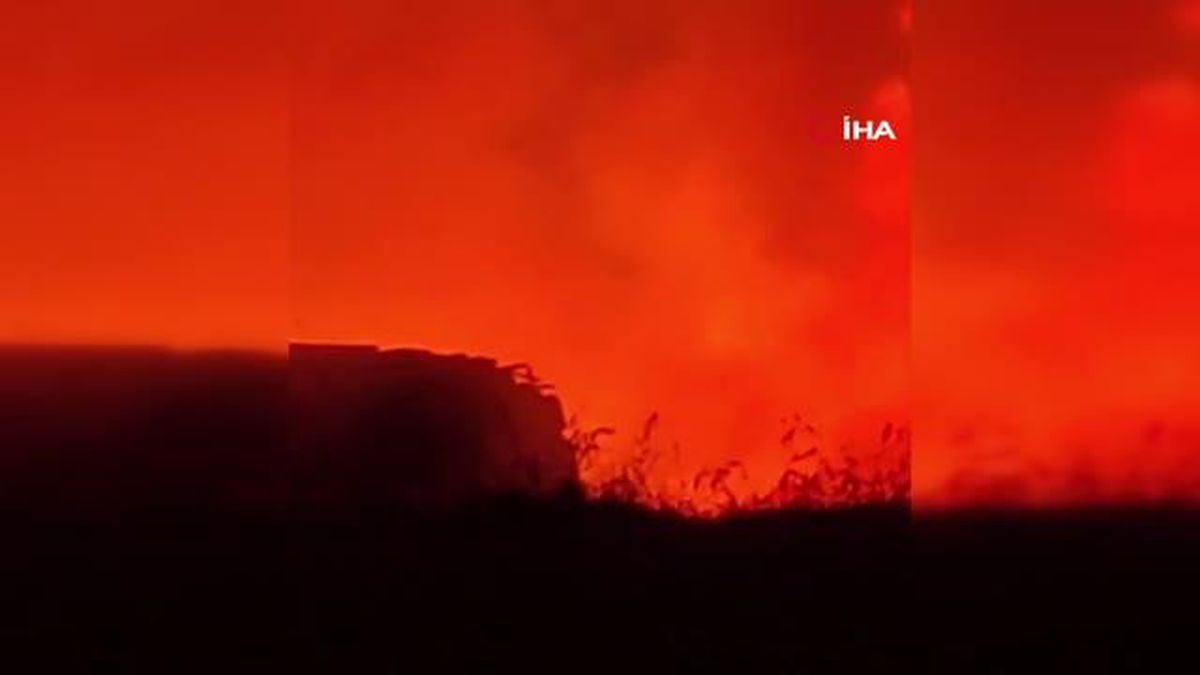 Ankara haber... Ankara'da vericilerin bulunduğu alanda yangın çıktı