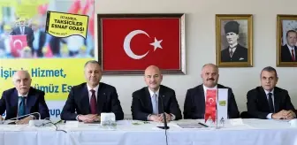 Bakan Soylu, İstanbul Taksiciler Esnaf Odasındaki çalışma toplantısında konuştu Açıklaması