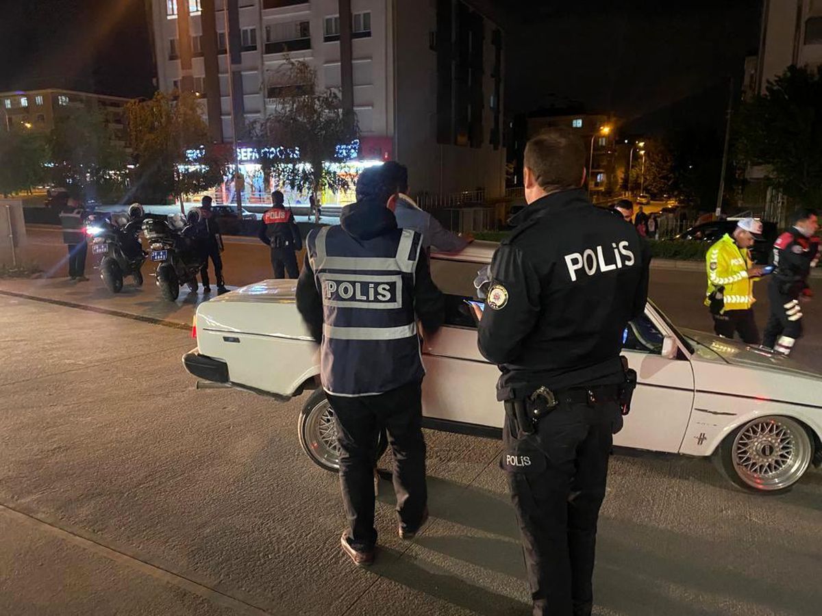 Binden fazla polisin katılımıyla denetim yapıldı